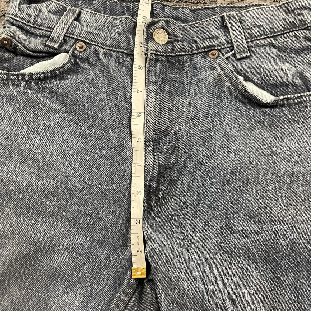 Vintage Levi's 512 Women's Jeans 25x25 USA Made‎ Medium Wash Distressed 90s - Picture 8 of 11